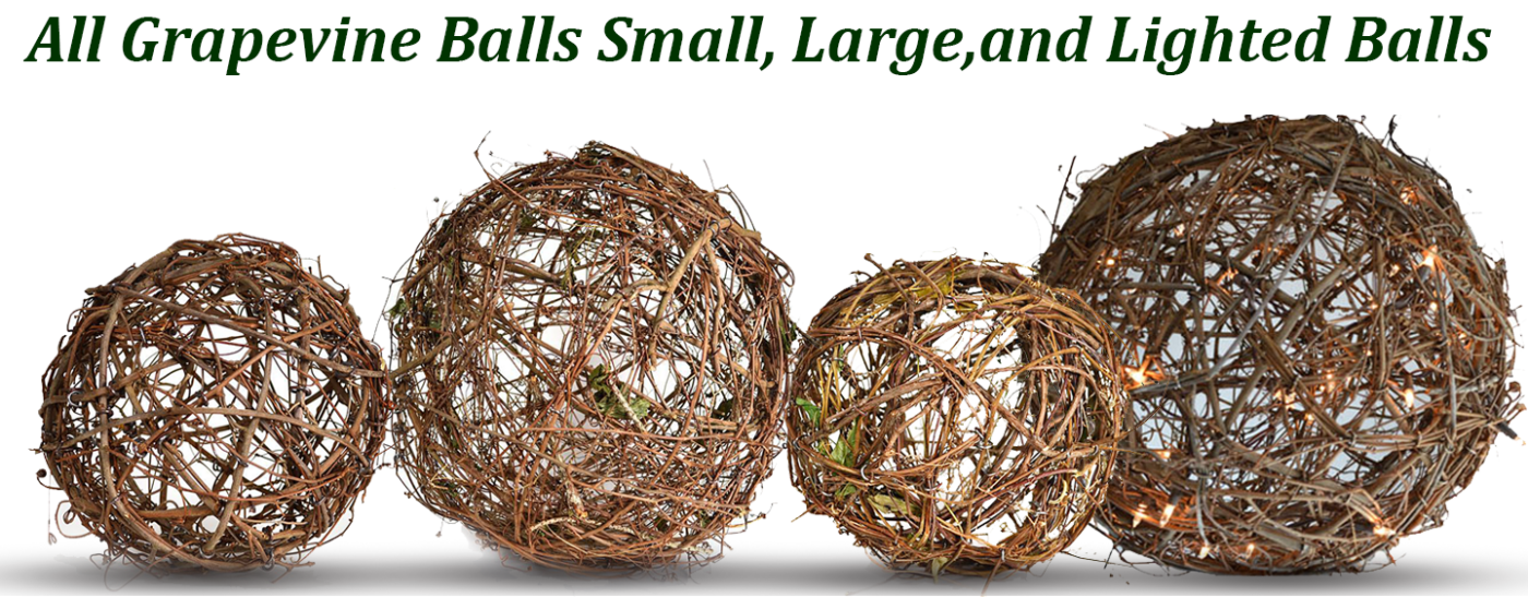 All grapevine ball for wholesale