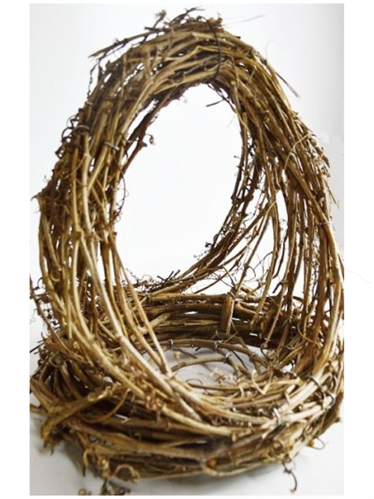 Grapevine Baskets Wreaths Handle 14inch